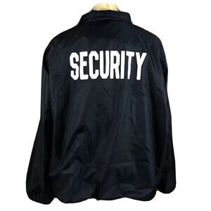 Security Officer's Big And Tall Reversable Coat Size 3XL ERMC‎ II Police Guard